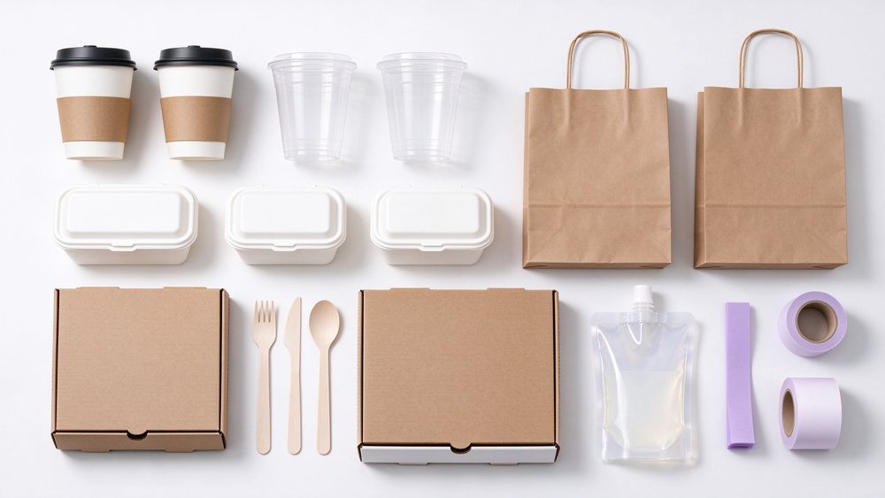Custom food packaging range